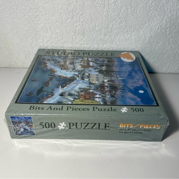 BITS AND PIECES, "CUTTING ICE", BOB FAIR, 500 PIECE Jigsaw Puzzle NEW & SEALED - Picture 5 of 6